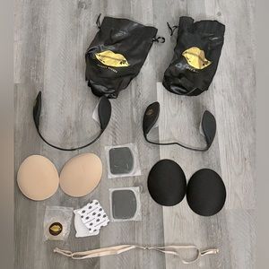 Misses Kisses bra sets. One shallow and one medium plunge.